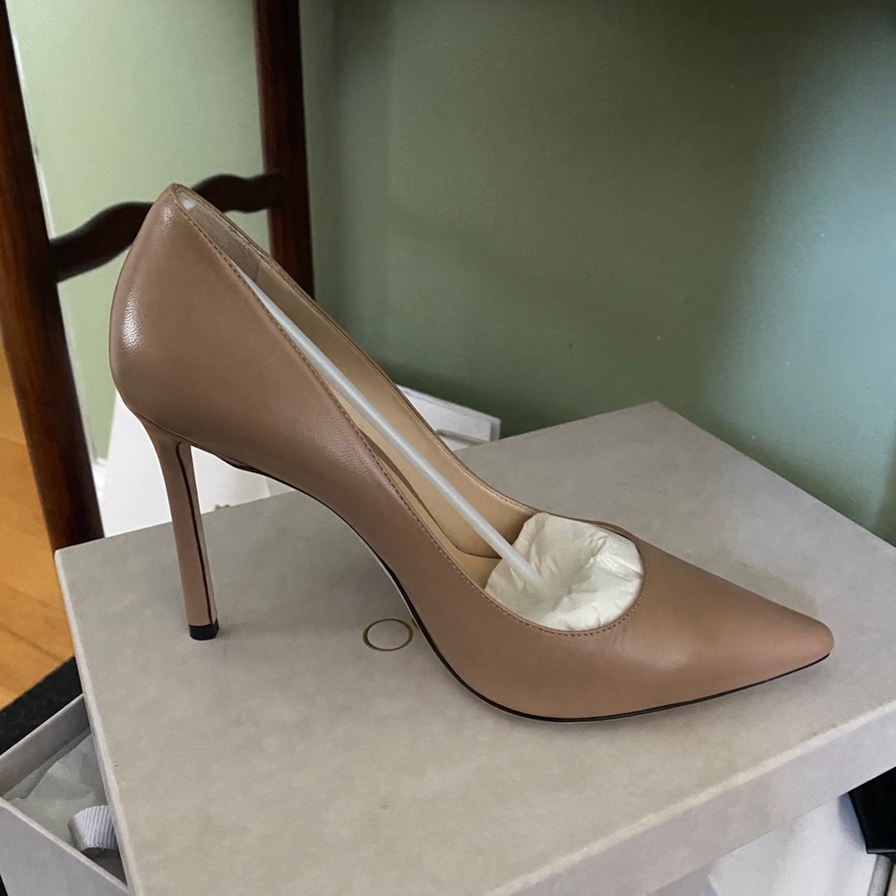Jimmy Choo ballet pink Romy 100 37.5